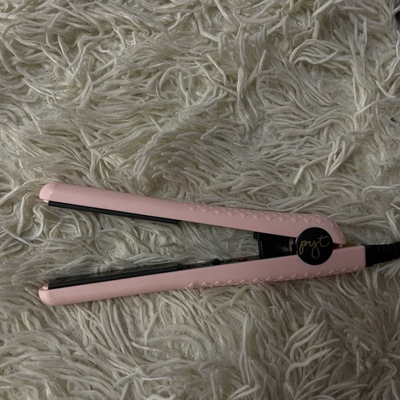 • PYT MINI HAIR STRAIGHTENER FLAT IRON CERAMIC STYLING TOOL-PINK - Picture 3 of 5